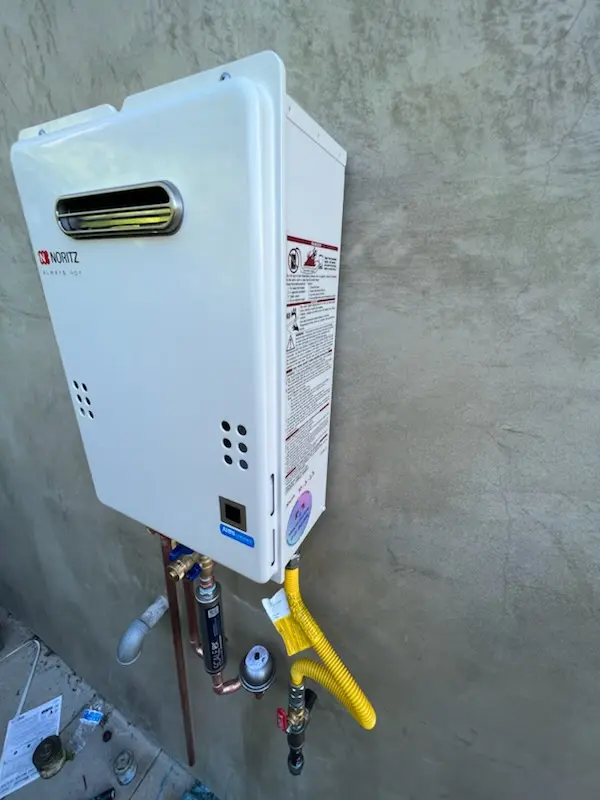 Tankless water heater installation for Brewster Heights homes