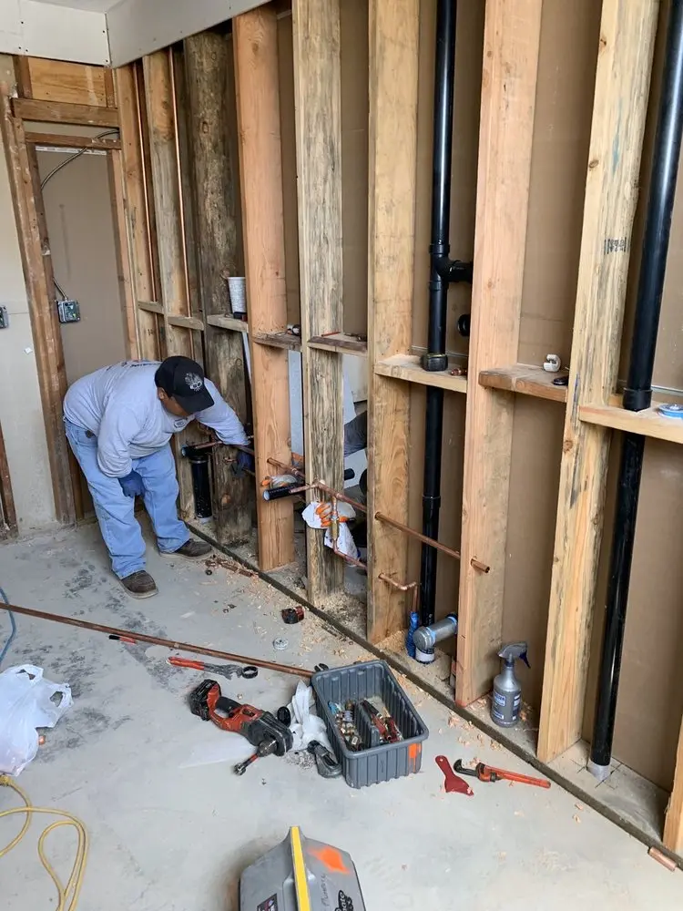 Commercial rough-in plumbing for Commercial Plumbing in Brewster Heights